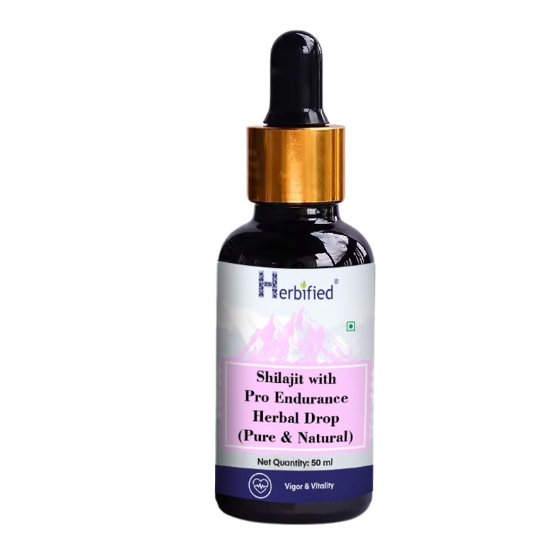 Herbified Shilajit Pro Endurance Drops-50 ml