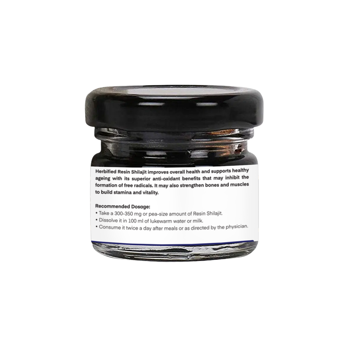Herbified Premium Shilajit Resin 15gm - Performance Booster For Endurance and Stamina (Pack of 1)