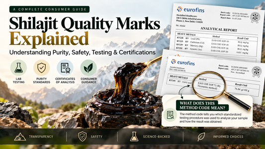 Understanding Shilajit Quality Marks: Purity, COA & Third-Party Testing Explained