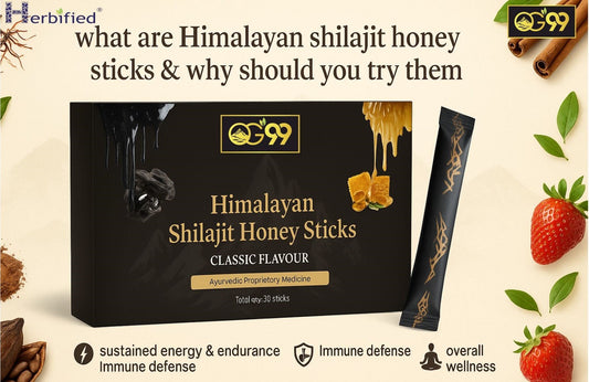 Himalayan Shilajit Honey Sticks