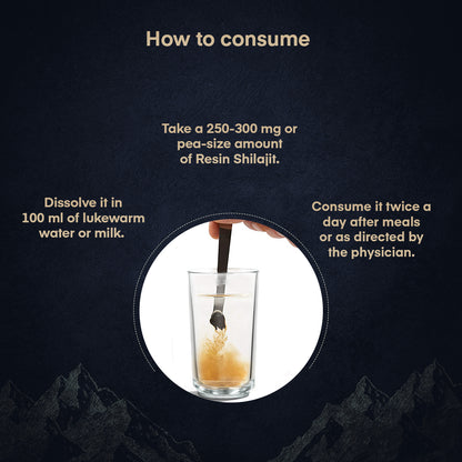 Pure Shilajit Resin (Preclinically tested) 20gm