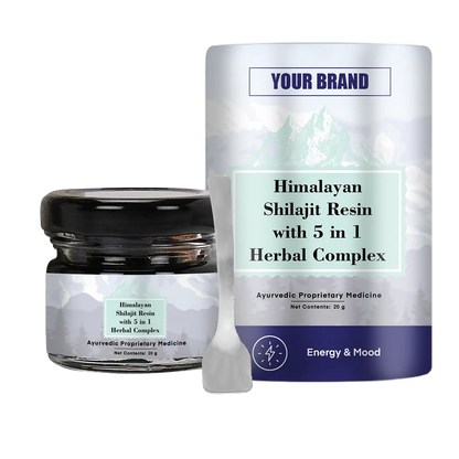 Shilajit Resin With 5 In1 Herbal Complex 20gm