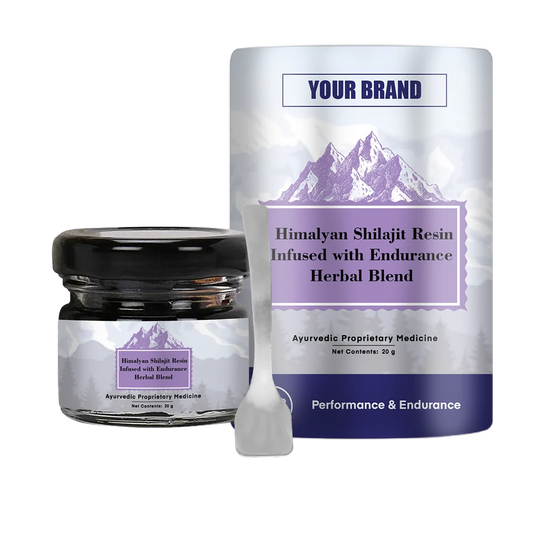 Shilajit Resin Infused With Endurance Herbal Blend