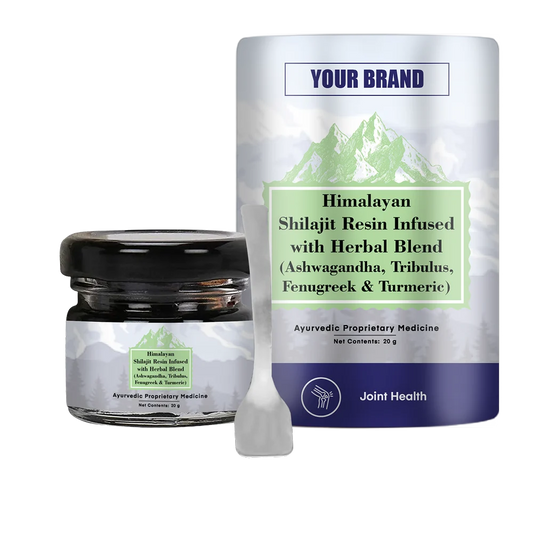 Shilajit Resin Infused With Herbal Blend