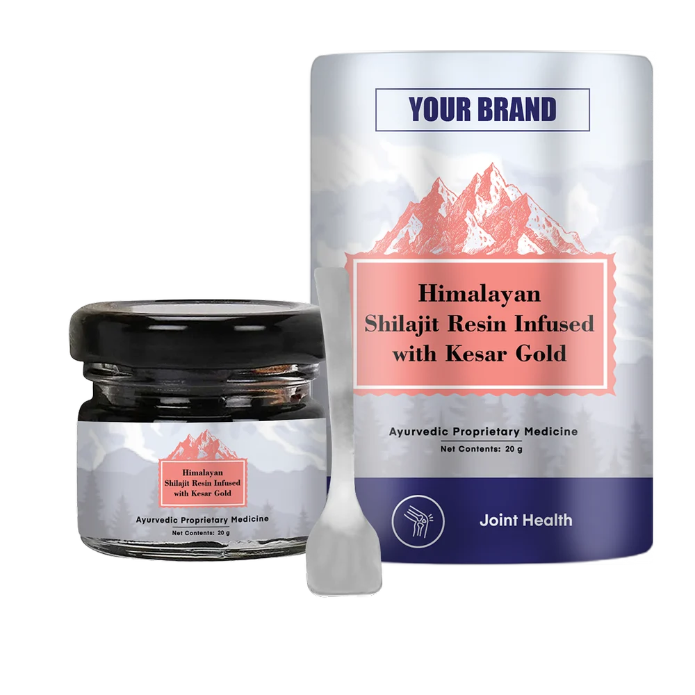 Shilajit Resin (Preclinically tested) Infused With Kesar Gold 20gm