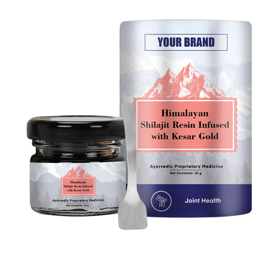 Shilajit Resin (Preclinically tested) Infused With Kesar Gold 20gm