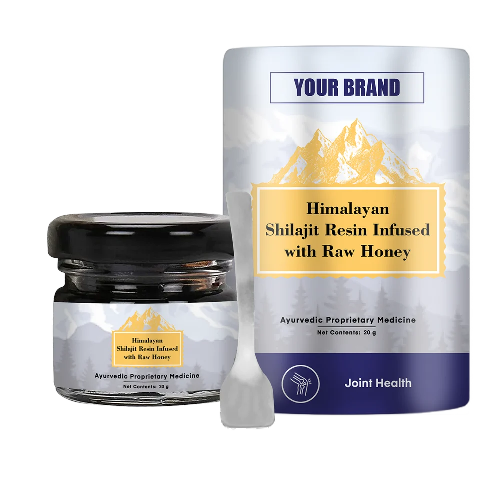 Shilajit Resin Infused With Raw Honey 20gm