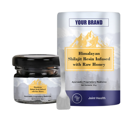 Shilajit Resin Infused With Raw Honey 20gm
