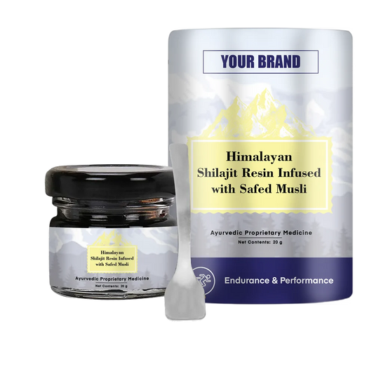 Shilajit Resin Infused With Safed Musli 20gm