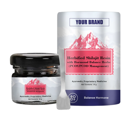 Herbified Shilajit Resin With Hormonal Balance