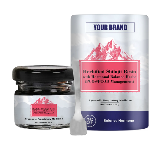 Herbified Shilajit Resin With Hormonal Balance