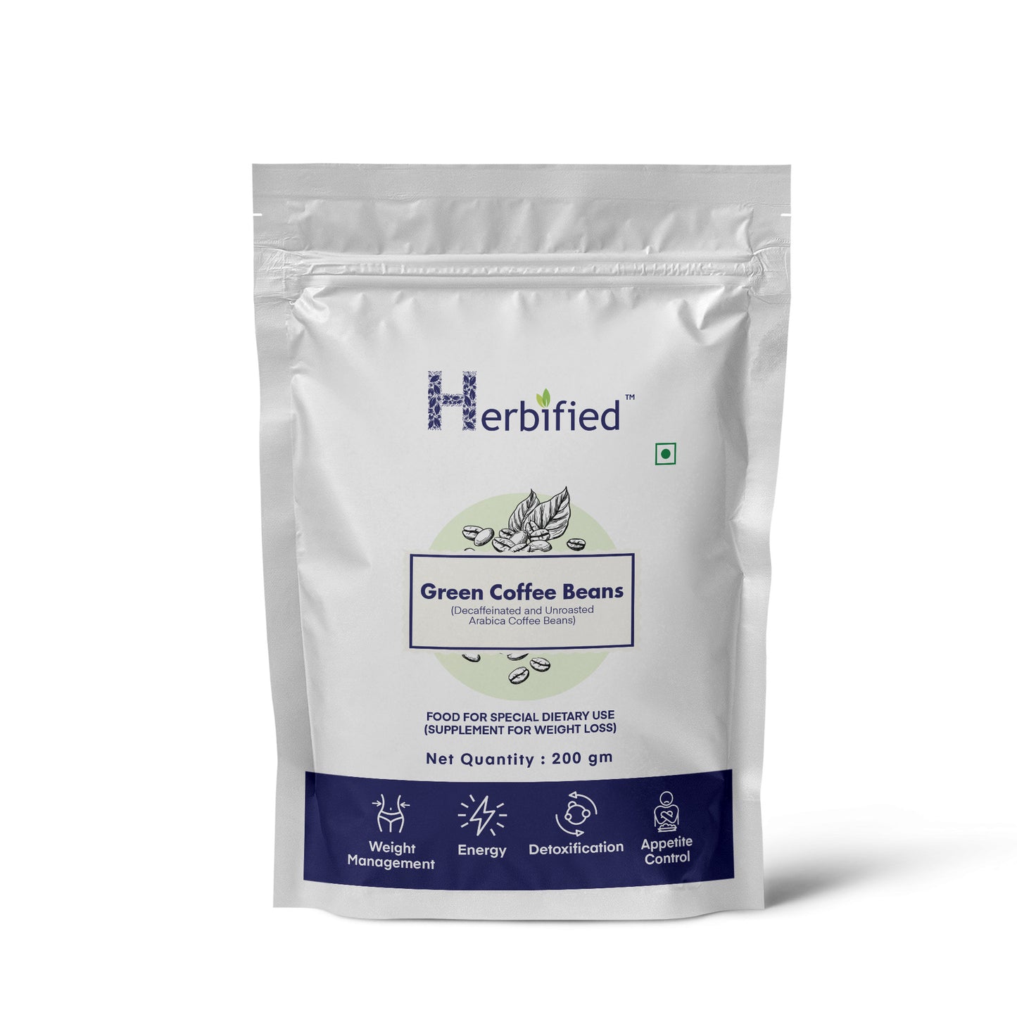 Herbified- Green Coffe Beans - 200 g