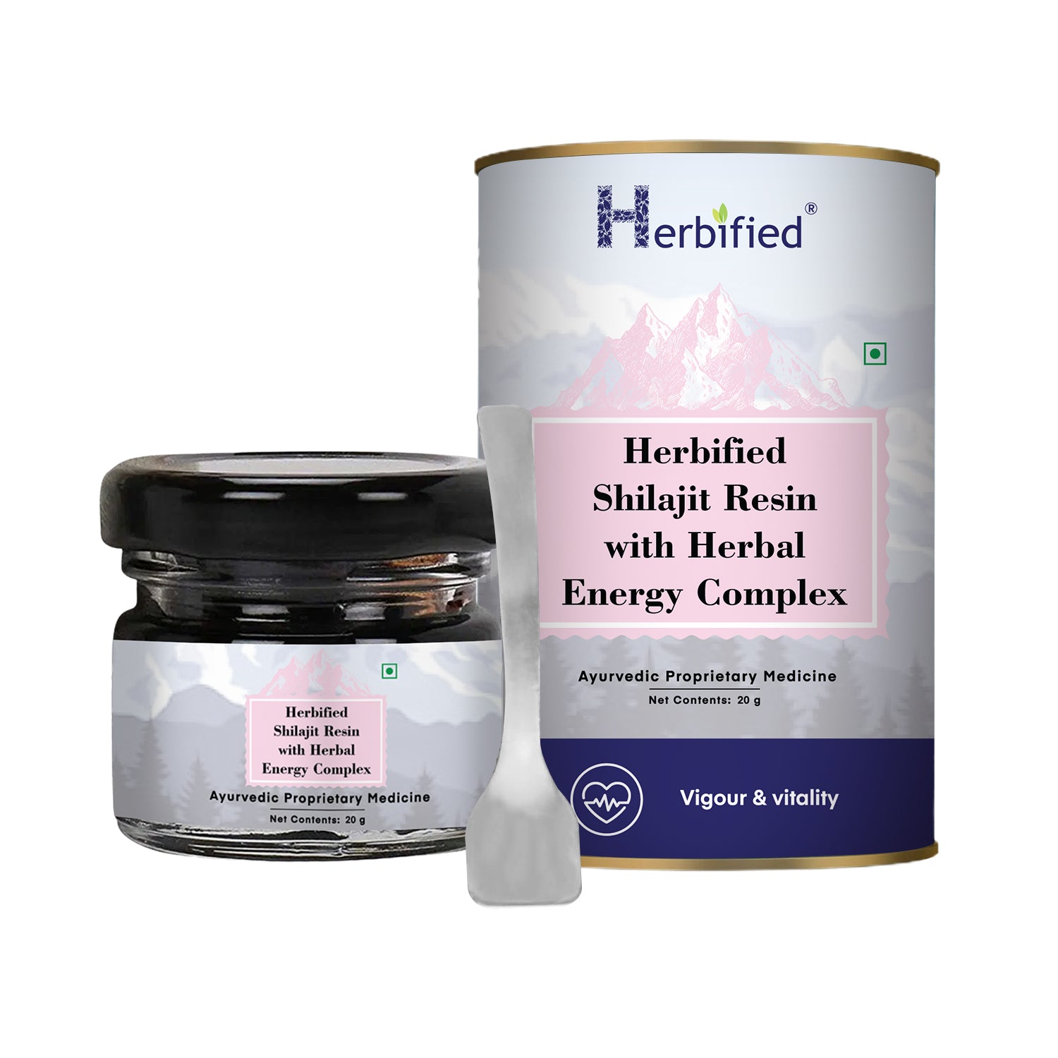Herbified Herbified Shilajit Resin with Herbal Energy Complex