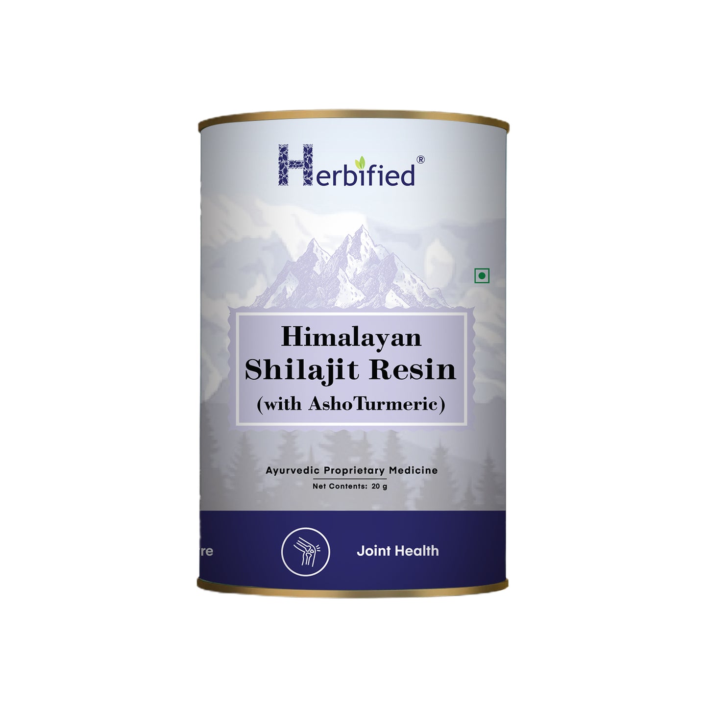Herbified Himalayan Shilajit Resin with AshoTurmeric
