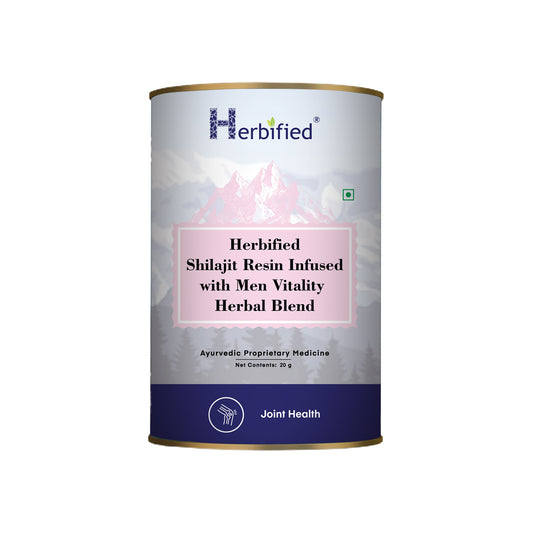 Herbified Herbified Shilajit Resin Infused with Men Vitality Herbal Blend