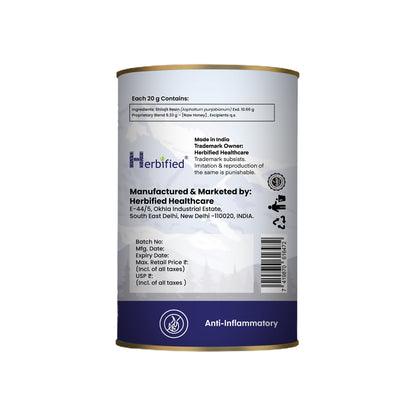 Herbified Himalayan Shilajit Resin Infused with Raw Honey