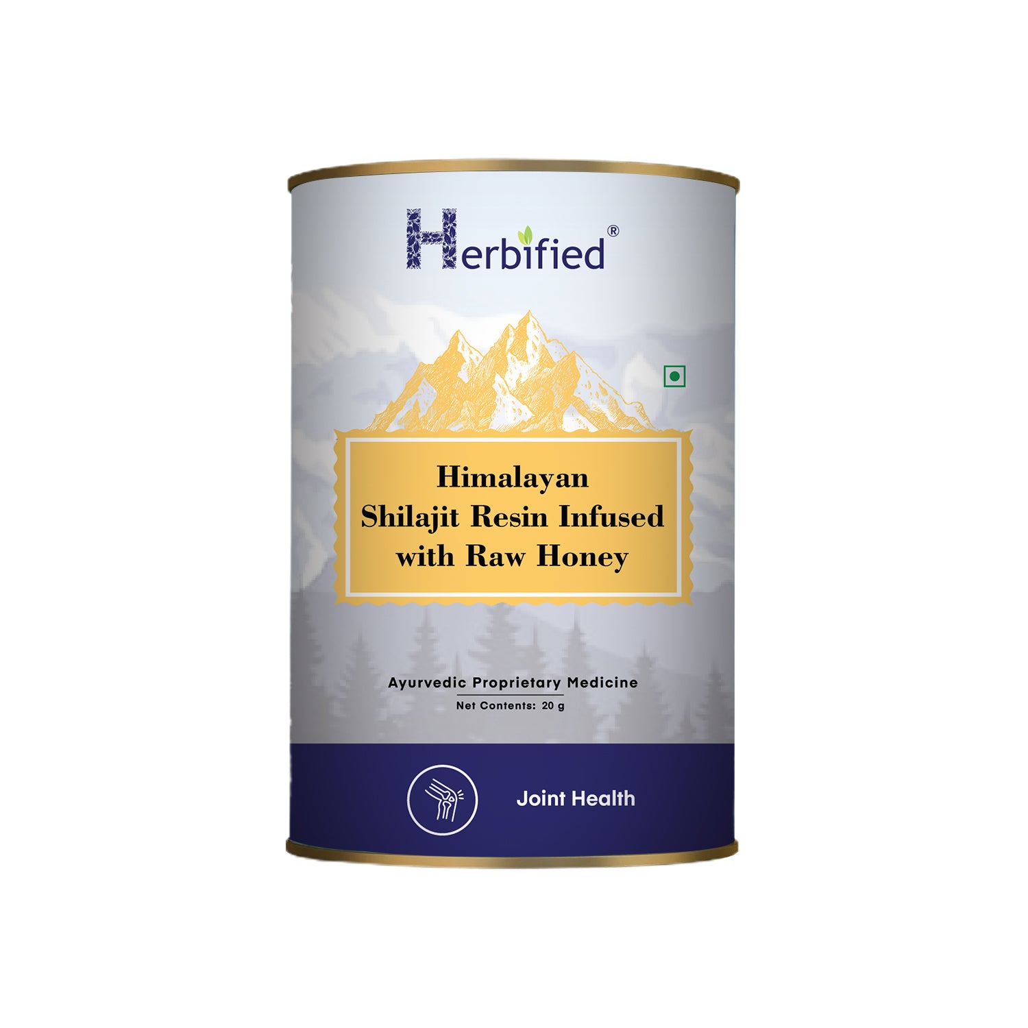Herbified Himalayan Shilajit Resin Infused with Raw Honey